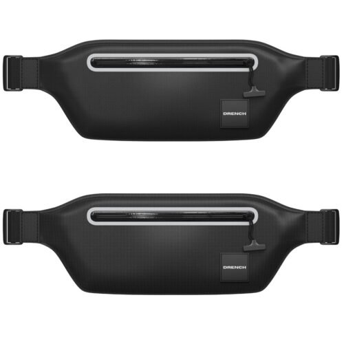 Black Waterproof Waistpacks – Set of 2 (on backorder only)